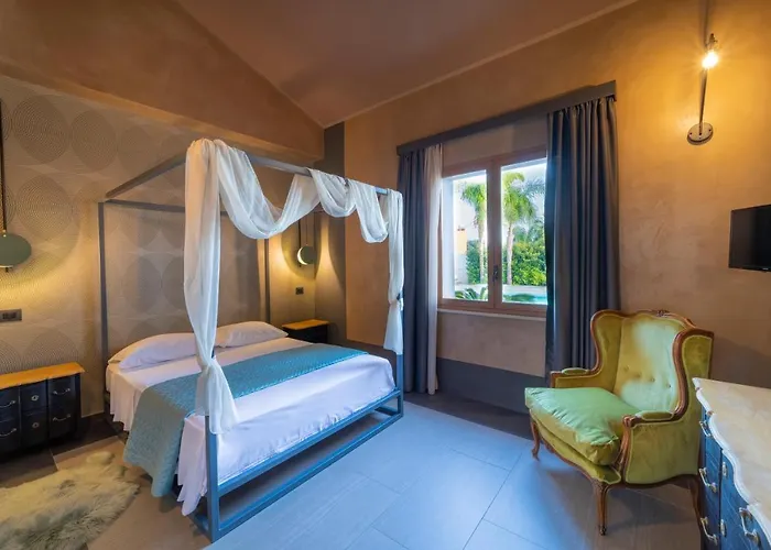 לינה וארוחת בוקר Aqua Venere Pool &